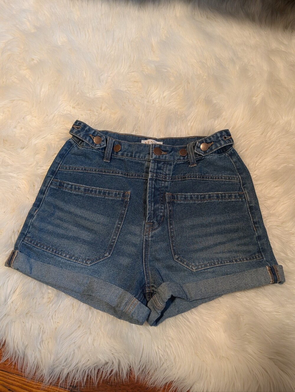 Cinched High Waist Shorts
